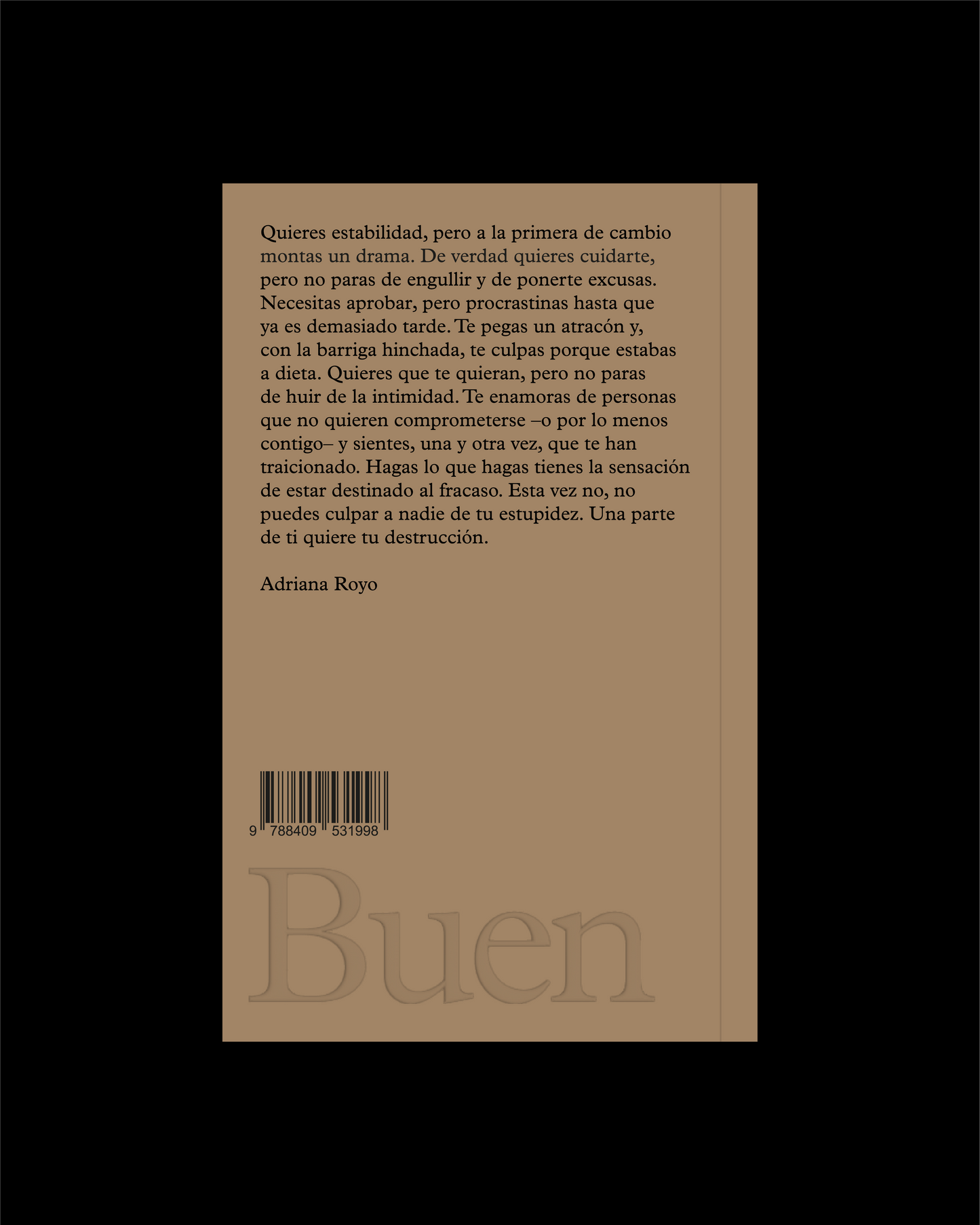 Autoboicot – Hoy me apetece tocar fondo