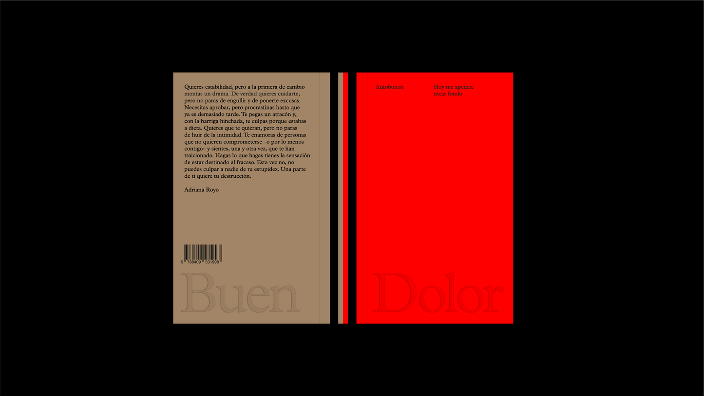 Autoboicot – Hoy me apetece tocar fondo